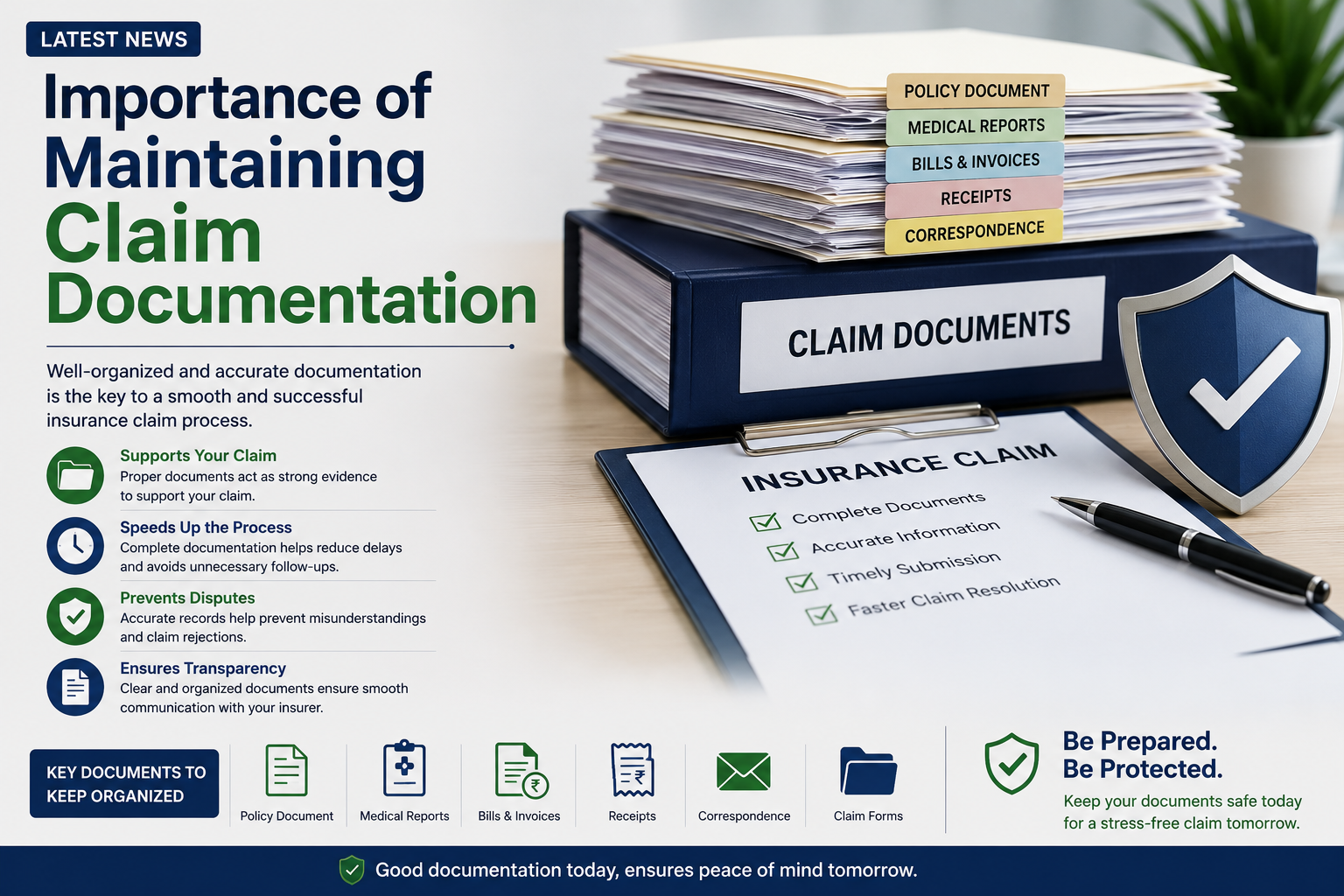 Importance of Maintaining Claim Documentation